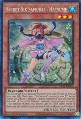 Secret Six Samurai - Hatsume - RA03-EN016 - Prismatic Collector's Rare - 1st Edition